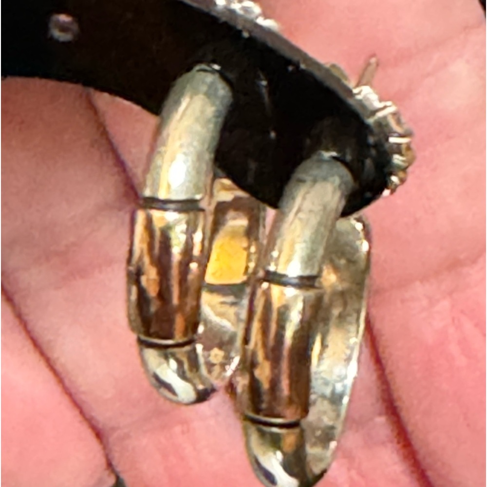 Ilan Oded Sterling Silver & Gold Hoop Earrings